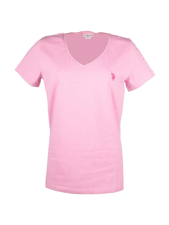 Zdjęcie produktu U.S. Polo Assn. Koszulka w kolorze jasnoróżowym rozmiar: XL