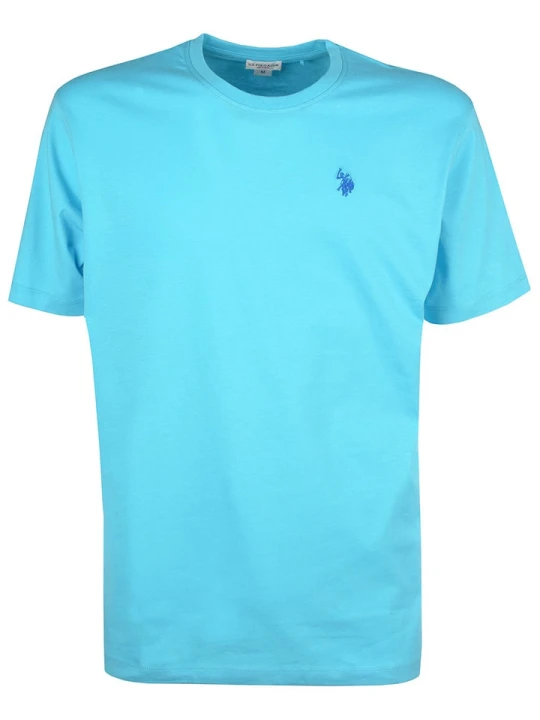 Zdjęcie produktu U.S. Polo Assn. Koszulka w kolorze turkusowym rozmiar: L