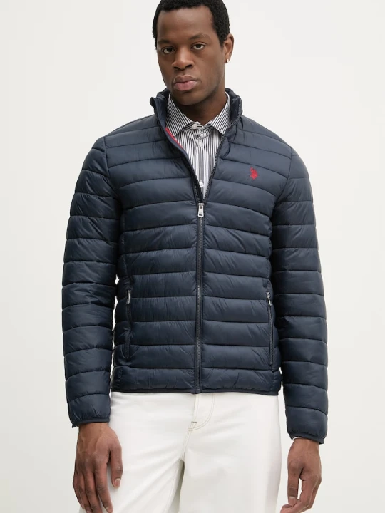 Zdjęcie produktu U.S. Polo Assn. kurtka męska LIGHTWEIGHT BOUND QUILTED granatowy