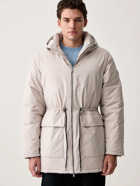 Zdjęcie produktu U.S. Polo Assn. kurtka męska SMART LONGLINE PADDED PARKA beżowy
