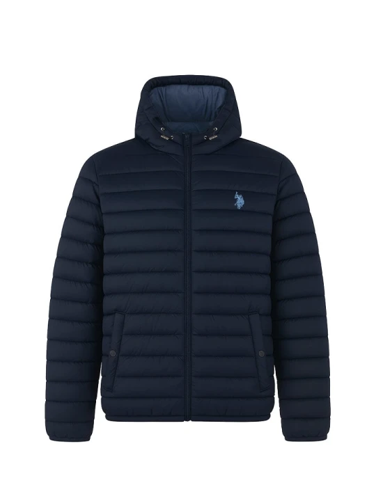 Zdjęcie produktu U.S. Polo Assn. Kurtka pikowana w kolorze granatowym rozmiar: L