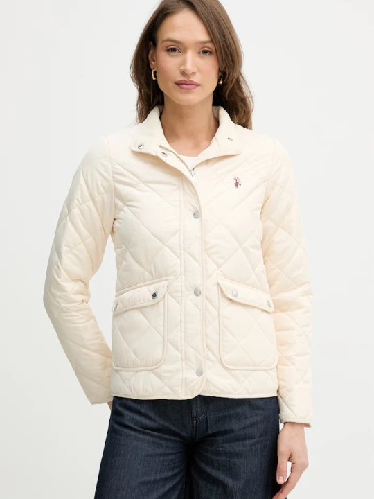 Zdjęcie produktu U.S. Polo Assn. kurtka QUILTED JACKET beżowy