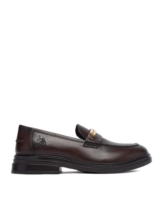 Zdjęcie produktu U.S. Polo Assn. Loafersy EO-ALYA001W/6L1 Brązowy ciemny