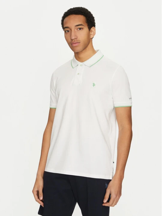 Zdjęcie produktu U.S. Polo Assn. Polo MUP3508 Biały Regular Fit