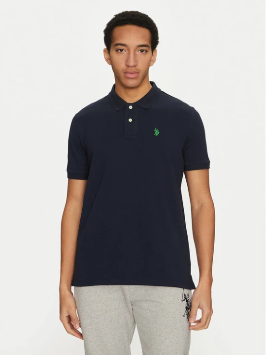 Zdjęcie produktu U.S. Polo Assn. Polo MUP3637 Granatowy Regular Fit
