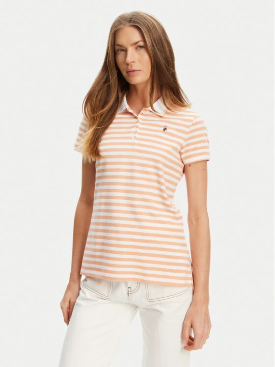 Zdjęcie produktu U.S. Polo Assn. Polo WUP1310 Pomarańczowy Regular Fit