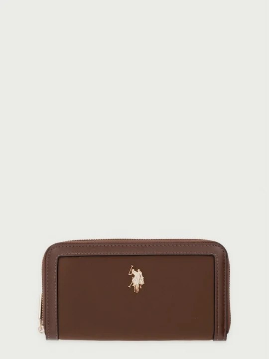 Zdjęcie produktu U.S. Polo Assn. portfel damski Houston brązowy