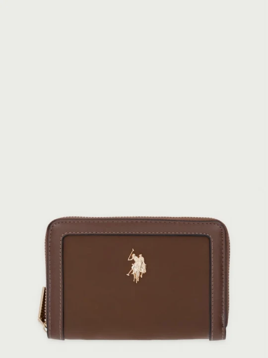 Zdjęcie produktu U.S. Polo Assn. portfel damski HOUSTON brązowy