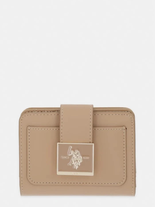 Zdjęcie produktu U.S. Polo Assn. portfel damski MARGARET beżowy