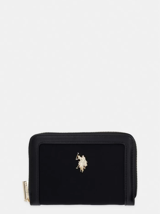 Zdjęcie produktu U.S. Polo Assn. portfel damski HOUSTON czarny