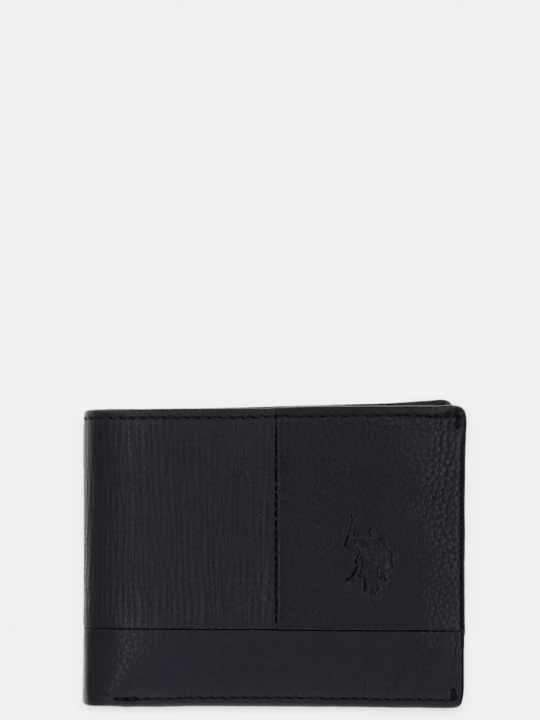 Zdjęcie produktu U.S. Polo Assn. portfel skórzany MANSFIELD czarny