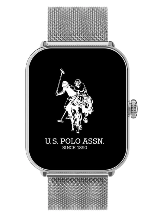 Zdjęcie produktu U.S. Polo Assn. Smartwatch w kolorze srebrnym rozmiar: onesize