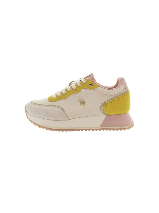 Zdjęcie produktu U.S. Polo Sneakersy w kolorze beżowo-żółtym rozmiar: 38
