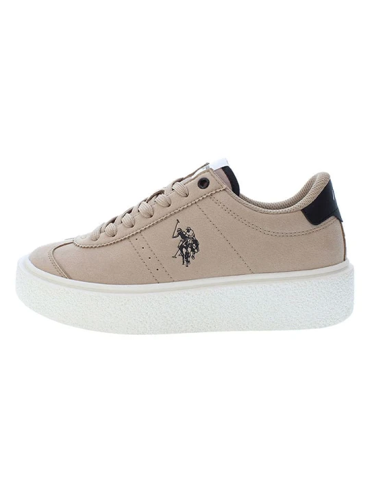 Zdjęcie produktu U.S. Polo Assn. Sneakersy w kolorze beżowym rozmiar: 39