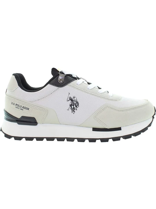 Zdjęcie produktu U.S. Polo Assn. Sneakersy w kolorze biało-kremowo-czarnym rozmiar: 40
