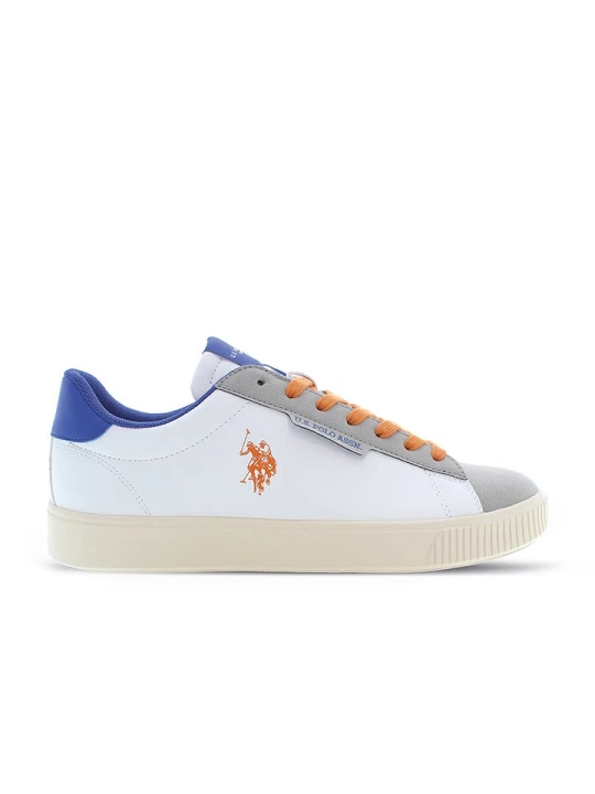 Zdjęcie produktu U.S. Polo Assn. Sneakersy w kolorze białym ze wzorem rozmiar: 40