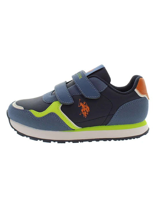 Zdjęcie produktu U.S. Polo Assn. Sneakersy w kolorze granatowo-niebiesko-zielonym rozmiar: 28