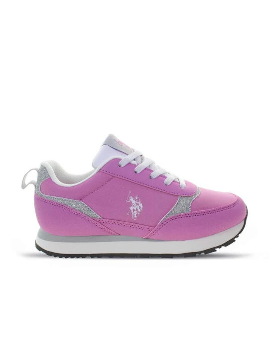 Zdjęcie produktu U.S. Polo Assn. Sneakersy w kolorze różowym rozmiar: 36