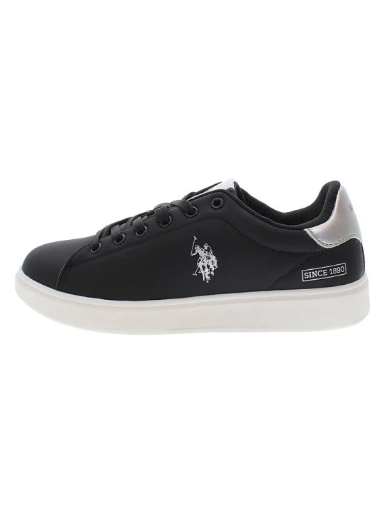 Zdjęcie produktu U.S. Polo Assn. Sneakersy w kolorze srebrno-granatowym rozmiar: 35