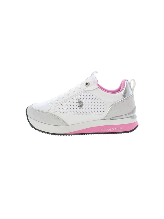 Zdjęcie produktu U.S. Polo Assn. Sneakersy w kolorze szaro-białym rozmiar: 38