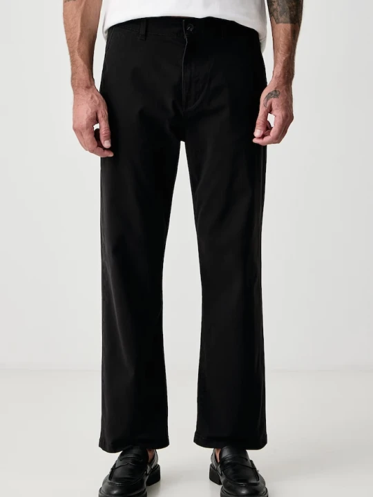 Zdjęcie produktu U.S. Polo Assn. spodnie męskie bawełniane z elastanem RELAXED FIT CHINO czarny