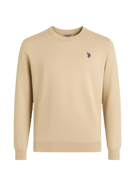 Zdjęcie produktu U.S. Polo Assn. Sweter w kolorze beżowym rozmiar: XL