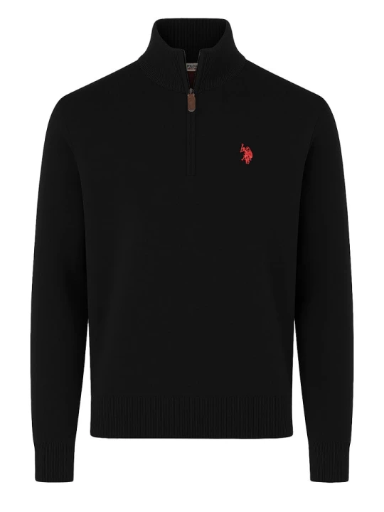 Zdjęcie produktu U.S. Polo Assn. Sweter w kolorze czarnym rozmiar: L