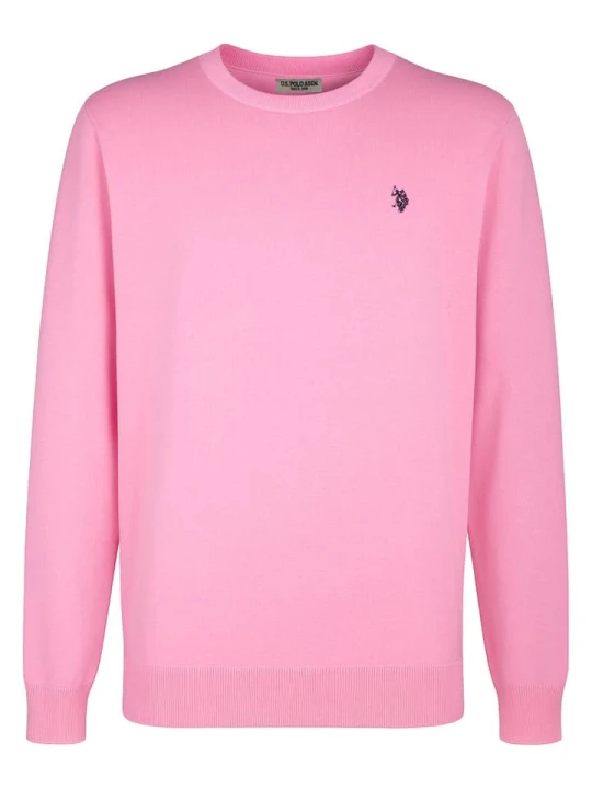 Zdjęcie produktu U.S. Polo Assn. Sweter w kolorze różowym rozmiar: M