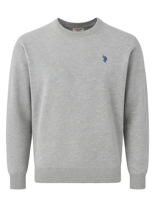 Zdjęcie produktu U.S. Polo Assn. Sweter w kolorze szarym rozmiar: L