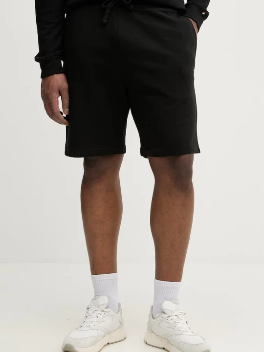 Zdjęcie produktu U.S. Polo Assn. szorty dresowe męskie bawełniane DHM LB SWEAT czarny