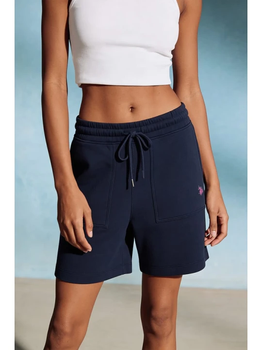 Zdjęcie produktu U.S. Polo Assn. Szorty dresowe w kolorze granatowym rozmiar: L