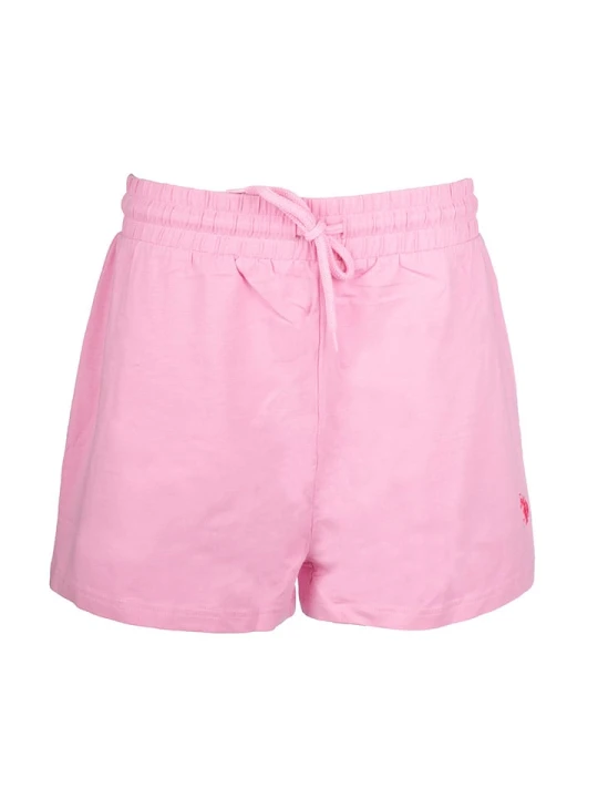 Zdjęcie produktu U.S. Polo Assn. Szorty dresowe w kolorze jasnoróżowym rozmiar: M
