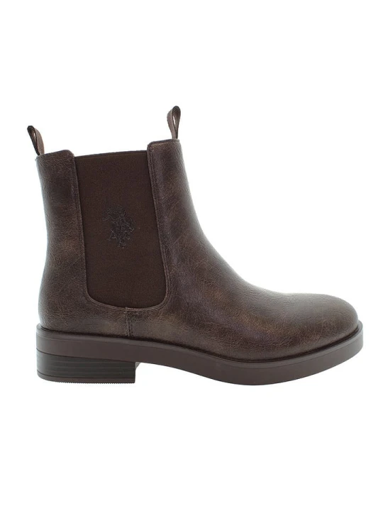 Zdjęcie produktu U.S. Polo Assn. Sztyblety w kolorze brązowym rozmiar: 36