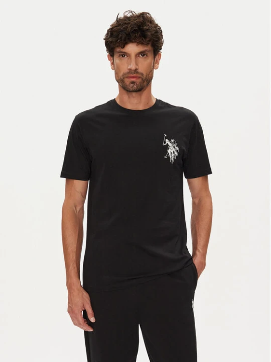 Zdjęcie produktu U.S. Polo Assn. T-Shirt MUP4367 Czarny Regular Fit