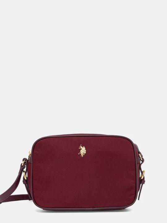 Zdjęcie produktu U.S. Polo Assn. torebka crossbody damska Houston bordowy