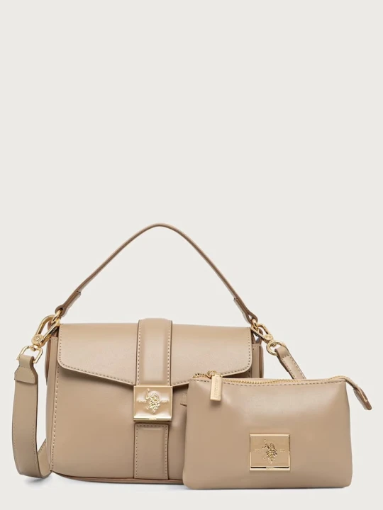 Zdjęcie produktu U.S. Polo Assn. torebka crossbody damska MARGARET beżowy
