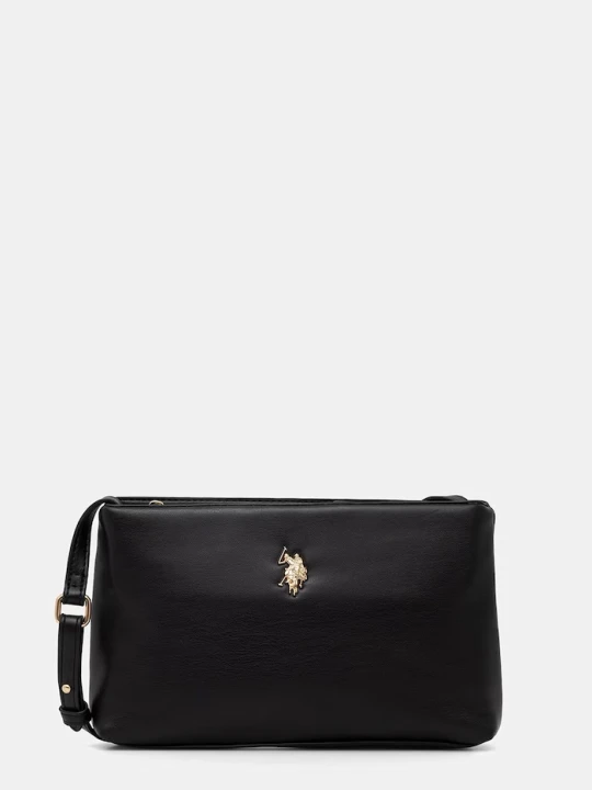 Zdjęcie produktu U.S. Polo Assn. Torebka crossbody damska z imitacji skóry CEREMONY czarny