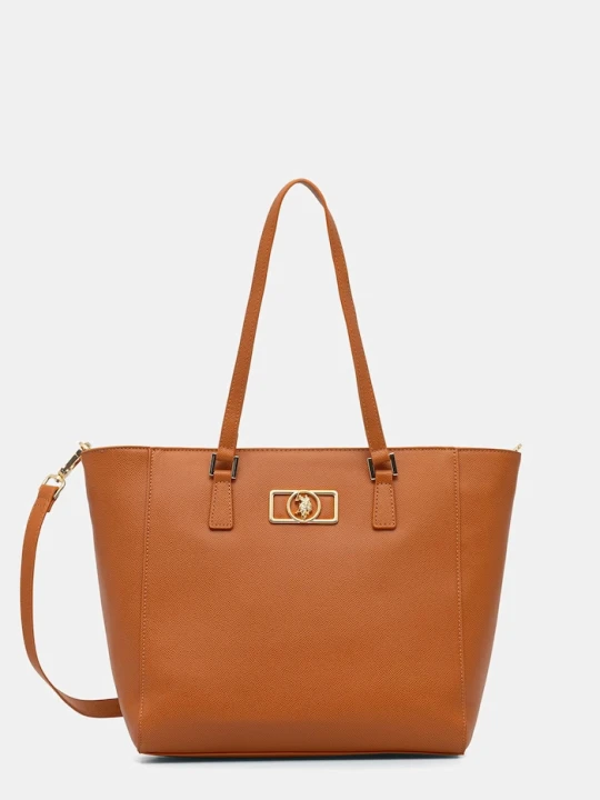Zdjęcie produktu U.S. Polo Assn. torebka crossbody damska z imitacji skóry JONES CHIC pomarańczowy