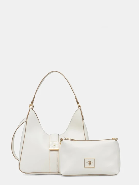Zdjęcie produktu U.S. Polo Assn. torebka crossbody damska z imitacji skóry MARGARET beżowy