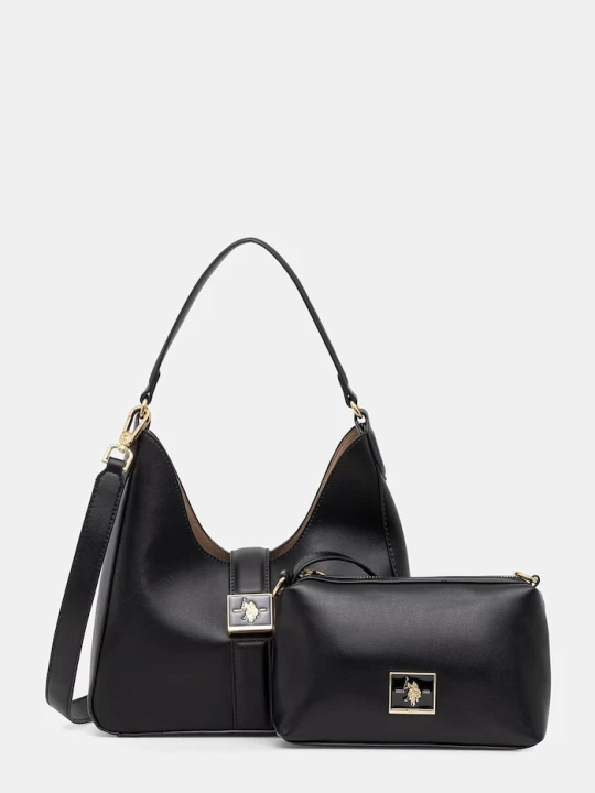 Zdjęcie produktu U.S. Polo Assn. torebka crossbody damska z imitacji skóry MARGARET czarny
