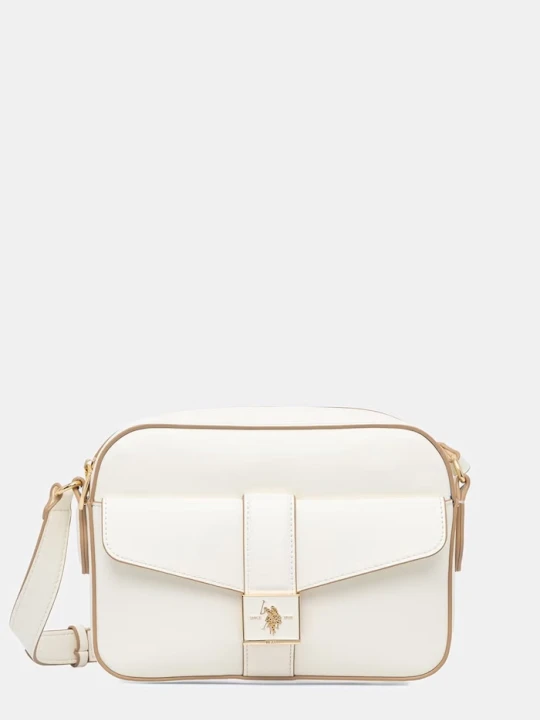 Zdjęcie produktu U.S. Polo Assn. torebka crossbody damska z imitacji skóry MARGARET beżowy