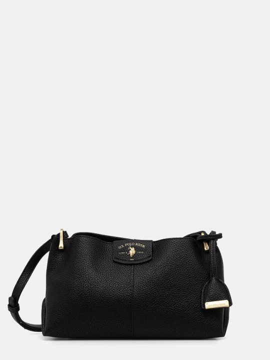Zdjęcie produktu U.S. Polo Assn. torebka crossbody damska z imitacji skóry ROYAL STEWART czarny