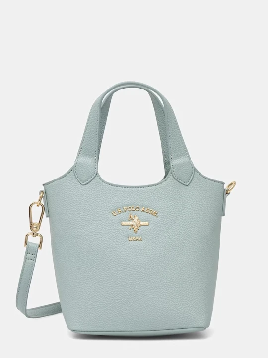 Zdjęcie produktu U.S. Polo Assn. torebka crossbody damska z imitacji skóry STANFORD turkusowy