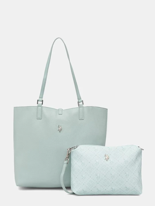Zdjęcie produktu U.S. Polo Assn. torebka dwustronna Malibu zielony