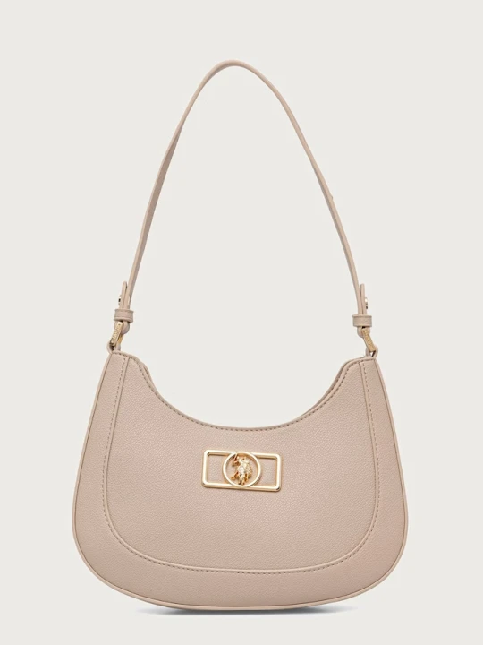 Zdjęcie produktu U.S. Polo Assn. torebka hobo damska z imitacji skóry JONES beżowy