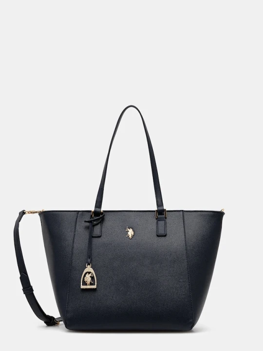Zdjęcie produktu U.S. Polo Assn. torebka shopper damska z imitacji skóry Jones granatowy