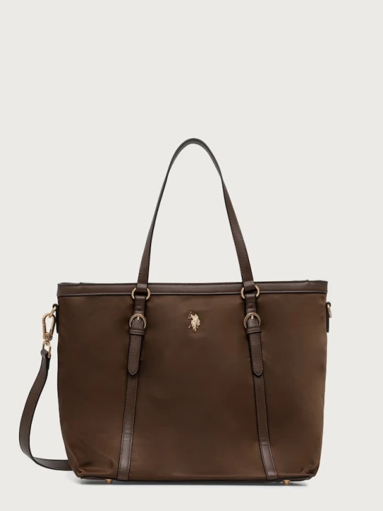 Zdjęcie produktu U.S. Polo Assn. torebka shopper damska HOUSTON brązowy
