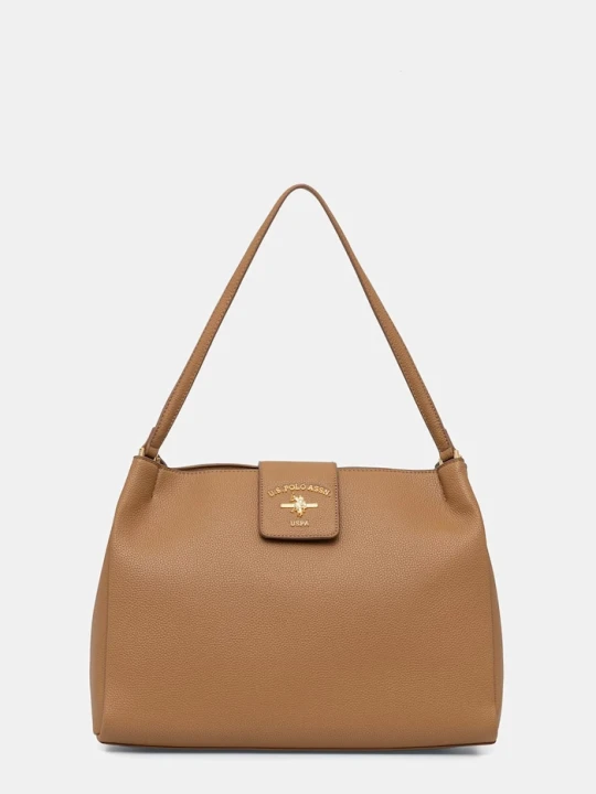 Zdjęcie produktu U.S. Polo Assn. torebka shopper damska STANFORD brązowy