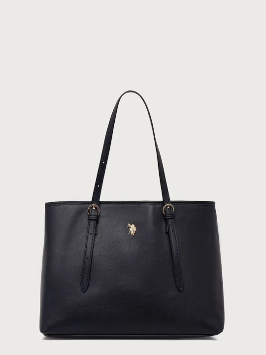 Zdjęcie produktu U.S. Polo Assn. torebka shopper damska z imitacji skóry Blackstone granatowy