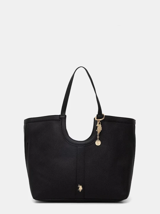 Zdjęcie produktu U.S. Polo Assn. torebka shopper damska z imitacji skóry LAWSON czarny